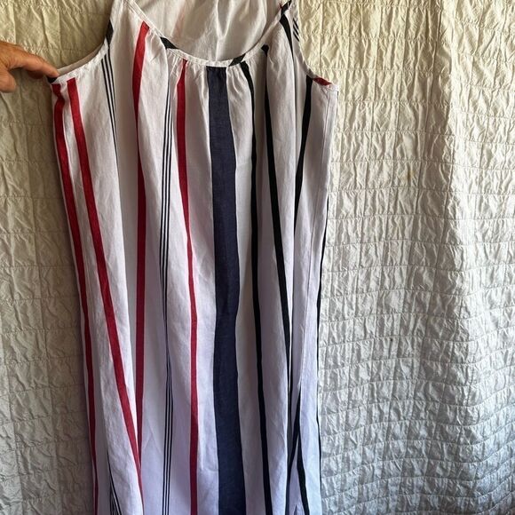 TOMMY Bahama Amalia Stripe Midi Sundress sz M - Picture 10 of 13
